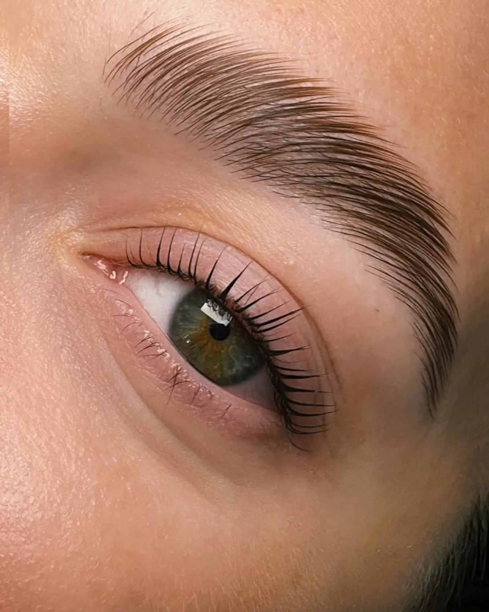 Brow lamination, volle brows